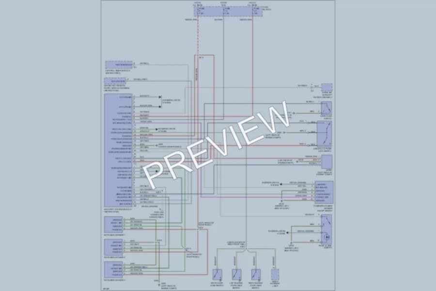 2004 Dodge 3500Sprinter Anti Theft wiring diagram preview