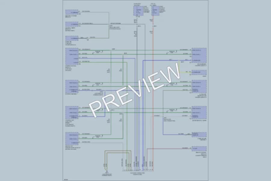 2004 Dodge 3500Sprinter Computer Data Lines wiring diagram preview