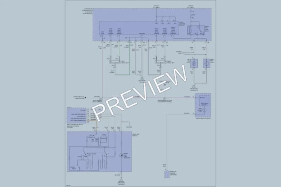 2004 Dodge Caravan Headlights wiring diagram preview