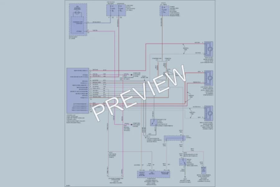 2004 Dodge Dakota Anti Lock Brakes wiring diagram preview