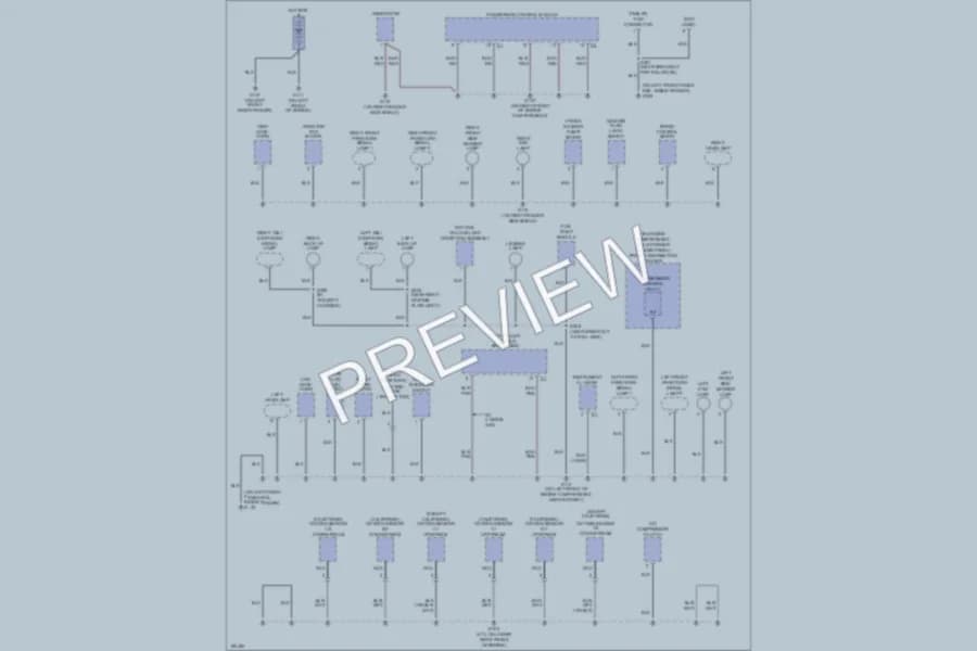 2004 Dodge Dakota Ground Distribution wiring diagram preview