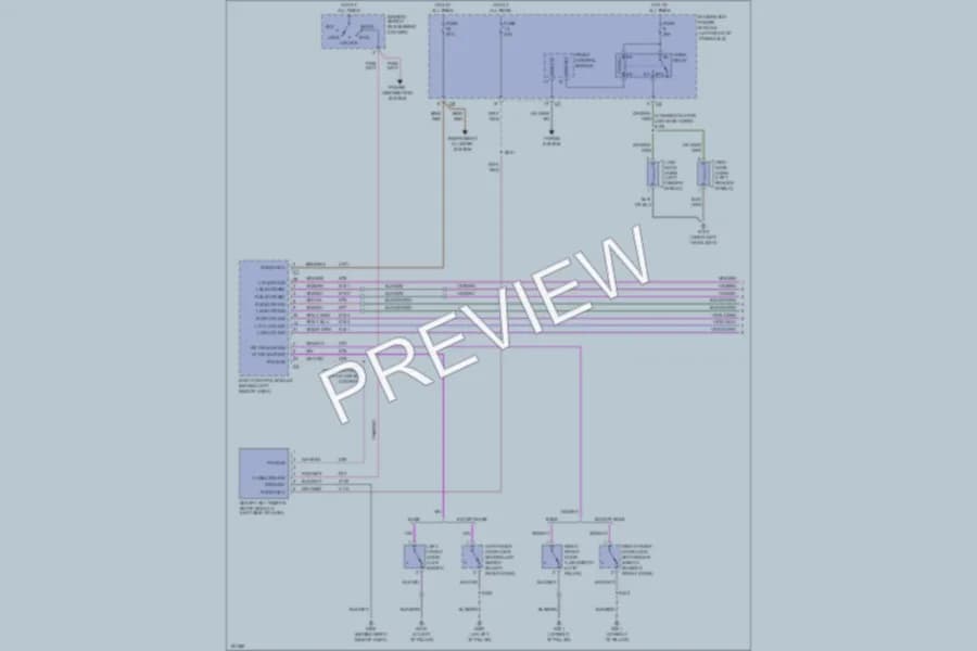 2004 Dodge GrandCaravan Anti Theft wiring diagram preview