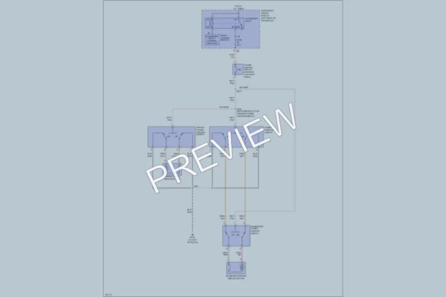2004 Dodge GrandCaravan Power Windows wiring diagram preview