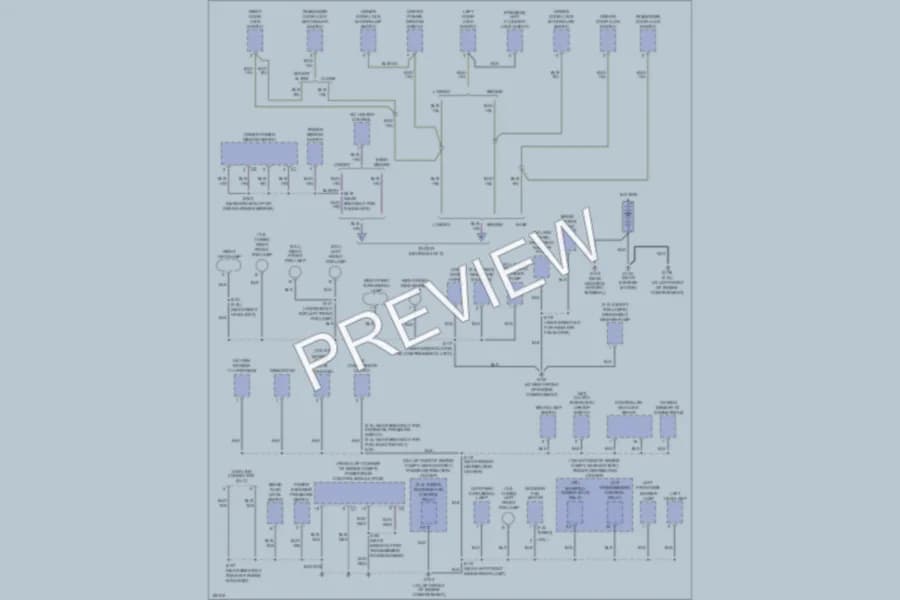 2004 Dodge SX20 Ground Distribution wiring diagram preview