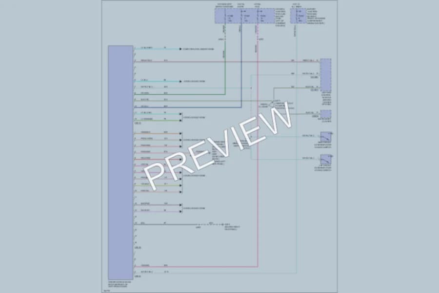 2004 Ford CrownVictoria Body Control Modules wiring diagram preview