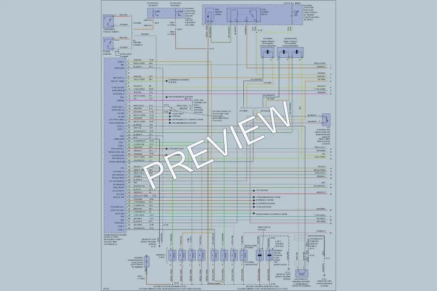 2004 Ford CrownVictoria Engine Performance wiring diagram preview