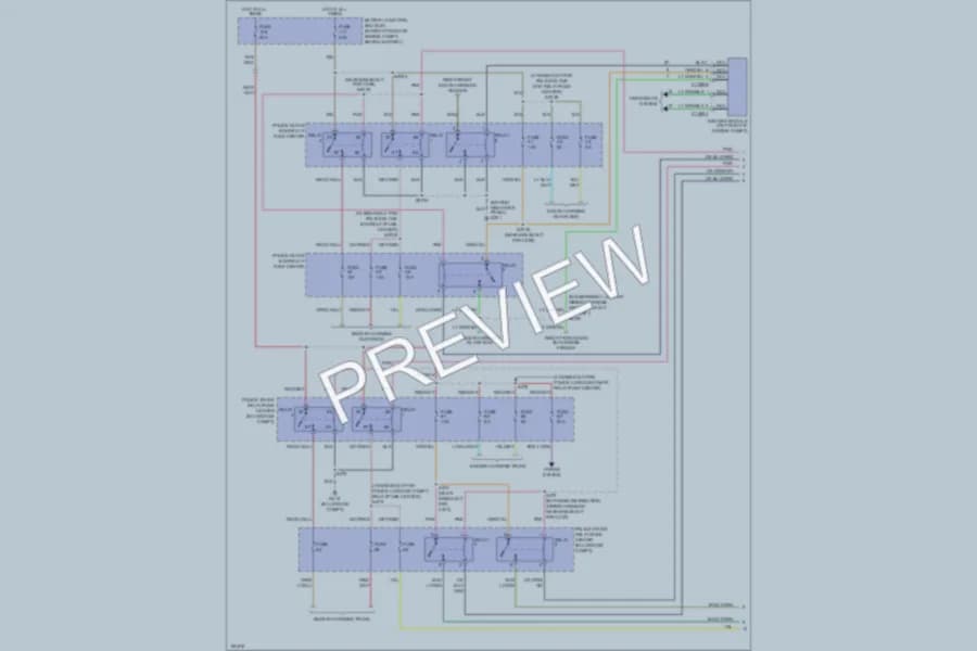 2004 Ford CrownVictoria Exterior Lights wiring diagram preview