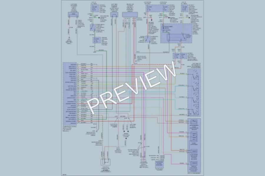 2004 Ford CrownVictoria Transmission wiring diagram preview