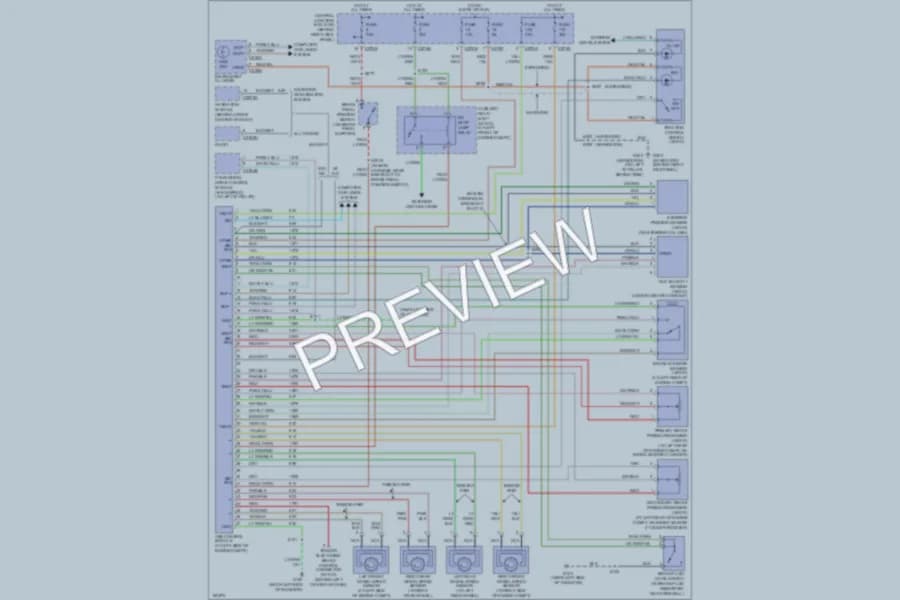 2004 Ford Expedition Anti Lock Brakes wiring diagram preview