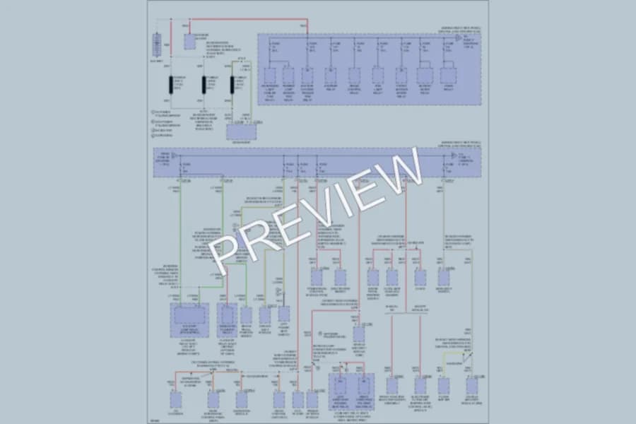 2004 Ford Expedition Power Distribution wiring diagram preview