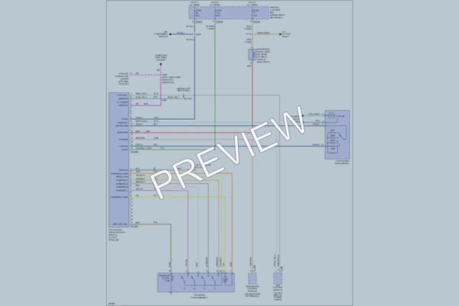 2004 Ford Expedition Transmission wiring diagram preview
