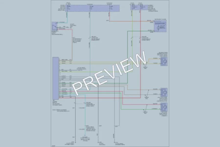2004 Ford ExplorerSportTrac Anti Lock Brakes wiring diagram preview
