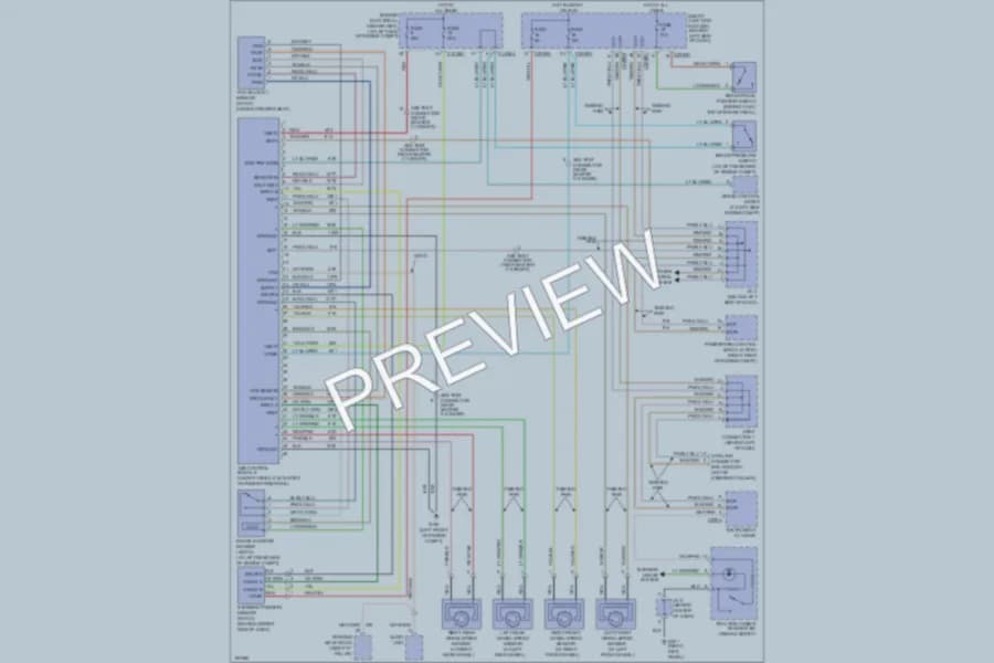 2004 Ford Freestar Anti Lock Brakes wiring diagram preview