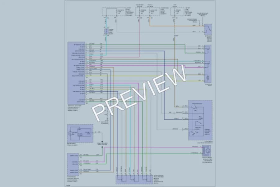 2004 GMC C2500YukonXL Cruise Control wiring diagram preview