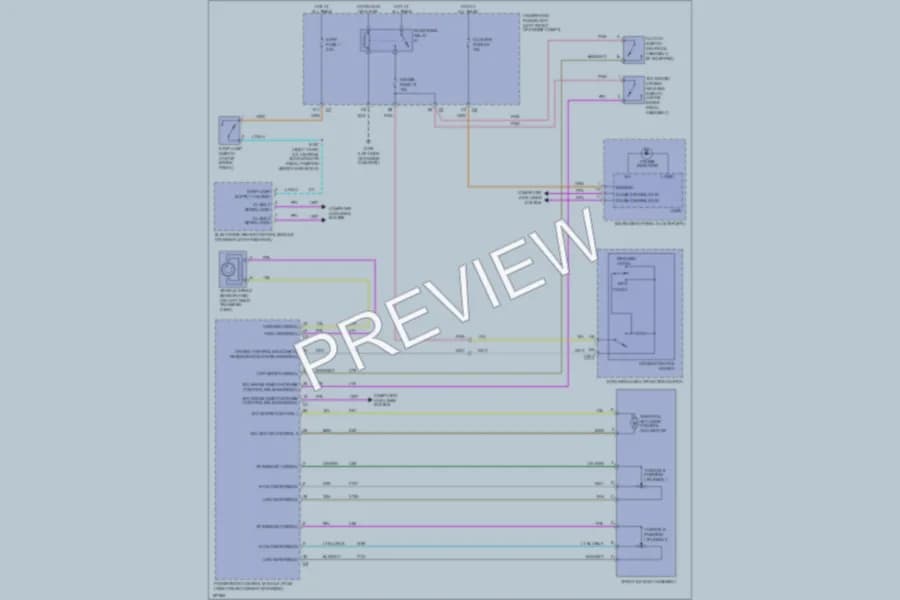 2004 GMC Canyon Cruise Control wiring diagram preview