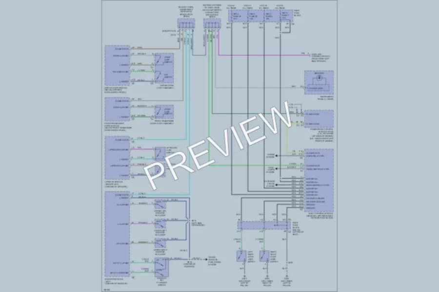 2004 GMC Envoy Anti Theft wiring diagram preview