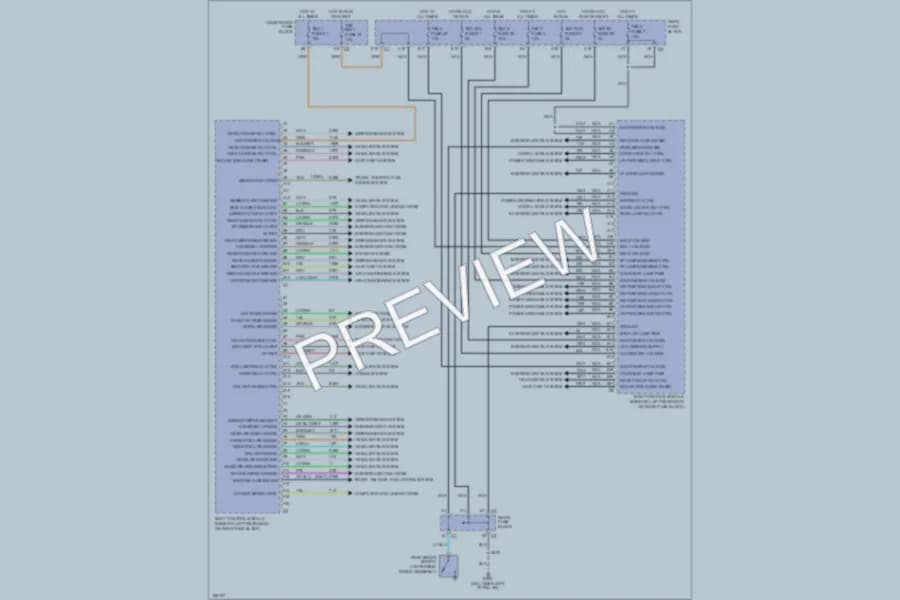 2004 GMC Envoy Body Control Modules wiring diagram preview