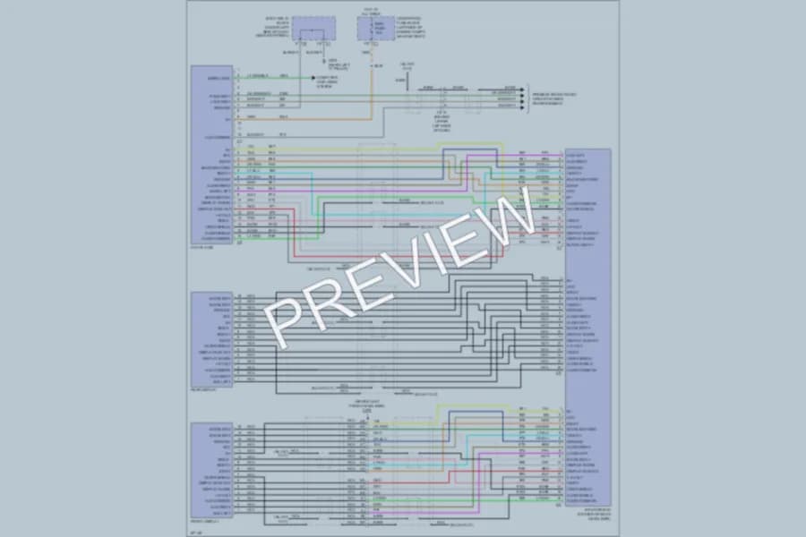 2004 GMC YukonXLDenali Radio wiring diagram preview