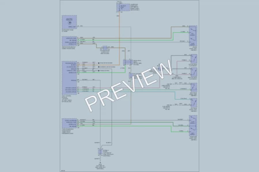 2004 HUMMER H2 Anti Theft wiring diagram preview