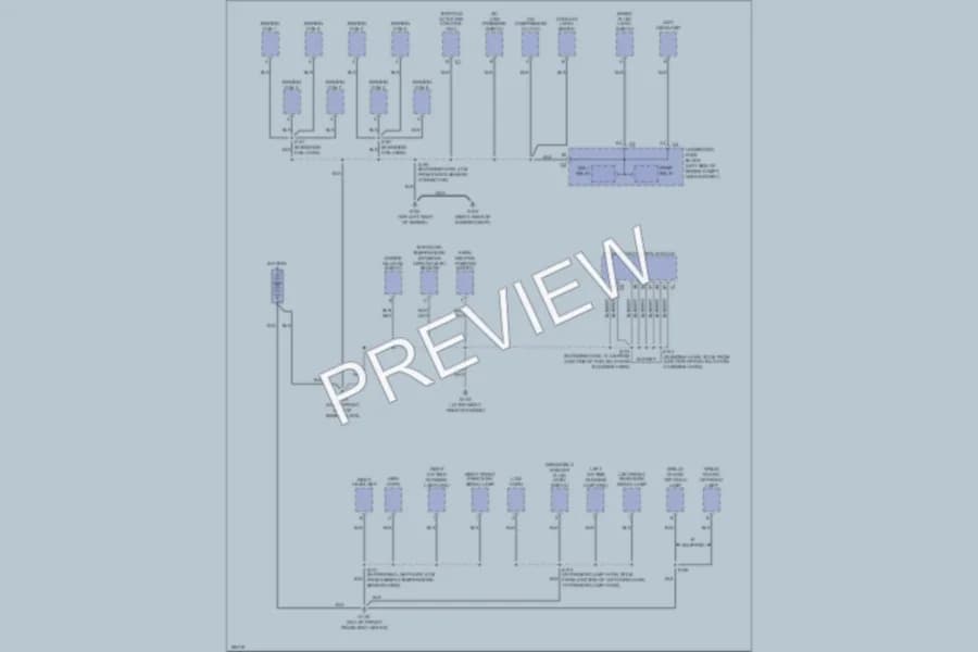 2004 HUMMER H2 Ground Distribution wiring diagram preview