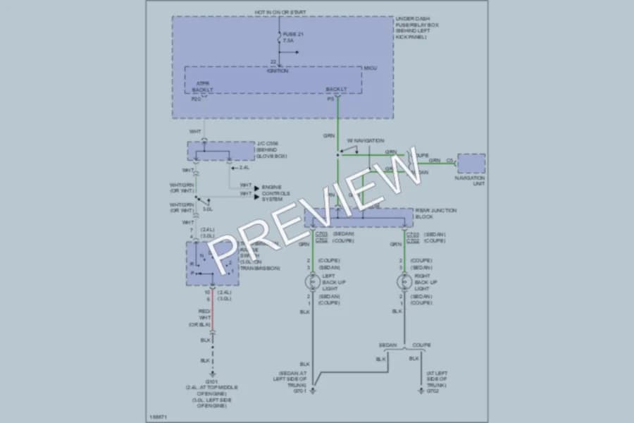 2004 Honda Accord Exterior Lights wiring diagram preview