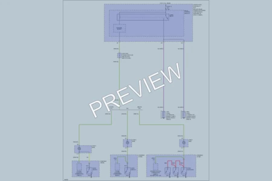 2004 Honda Accord Horn wiring diagram preview