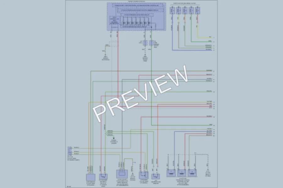 2004 Honda Accord Transmission wiring diagram preview