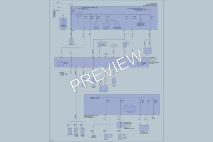2004 Honda CRV Power Distribution wiring diagram preview