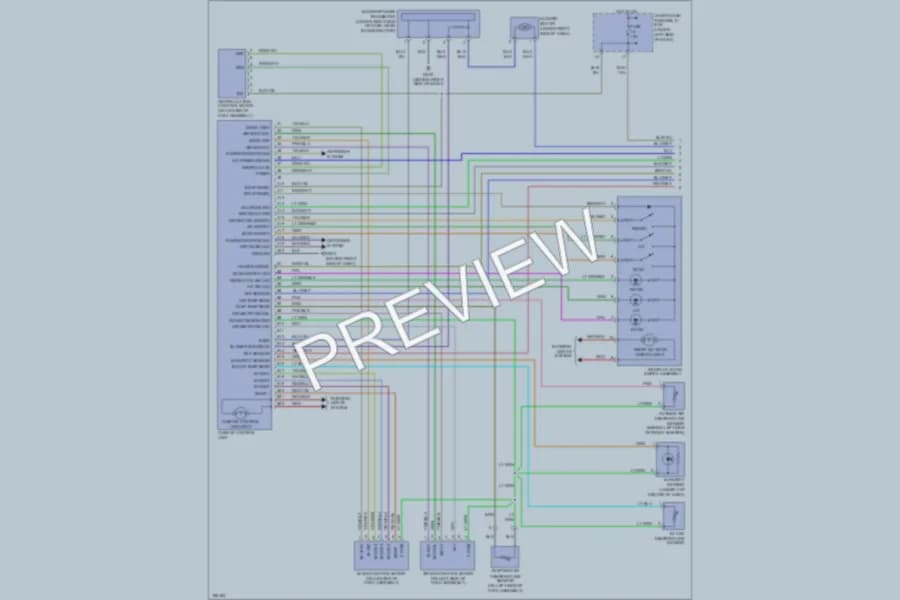 2004 Honda Civic Air Conditioning wiring diagram preview