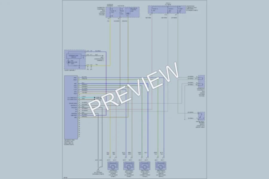2004 Honda Civic Anti Lock Brakes wiring diagram preview
