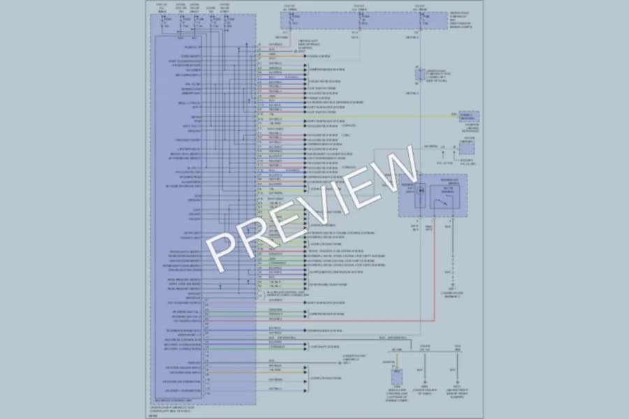 2004 Honda Civic Body Control Modules wiring diagram preview