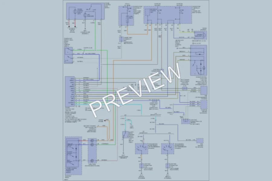 2004 Honda Civic Cruise Control wiring diagram preview
