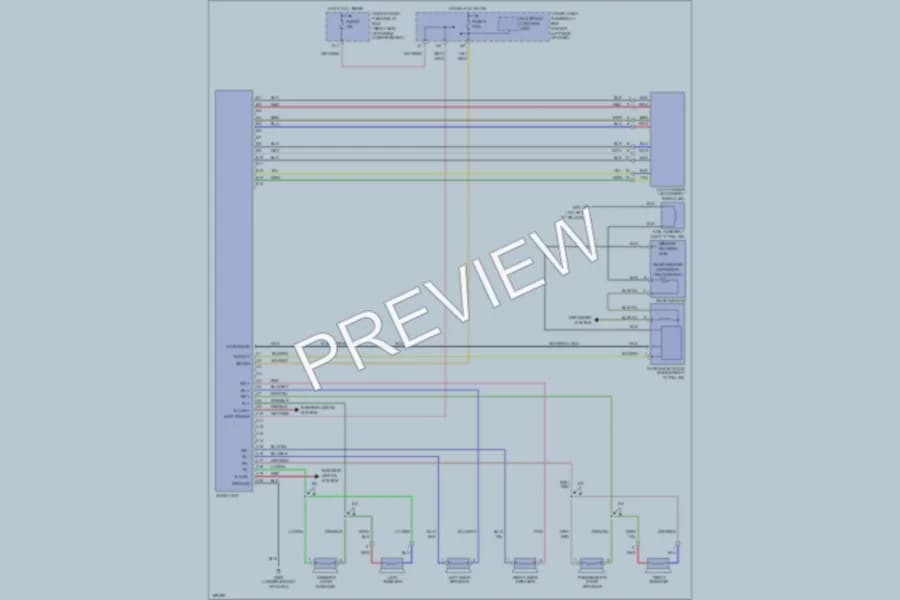 2004 Honda Civic Radio wiring diagram preview