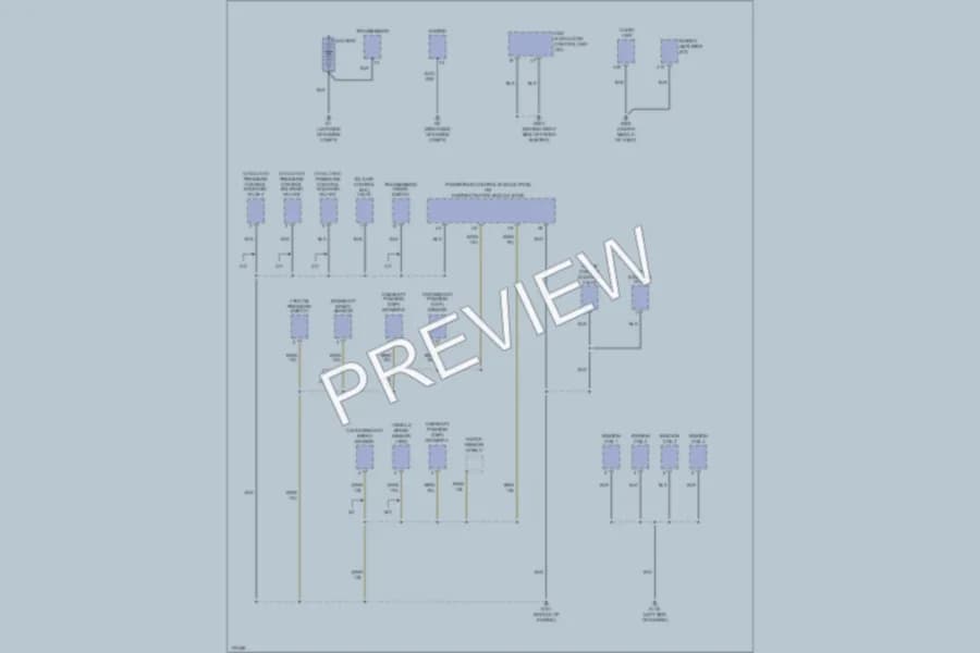 2004 Honda Element Ground Distribution wiring diagram preview