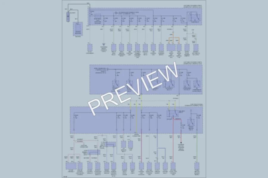 2004 Honda Insight Power Distribution wiring diagram preview