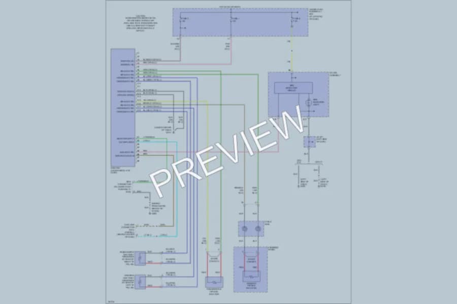 2004 Honda Insight Supplemental Restraints wiring diagram preview