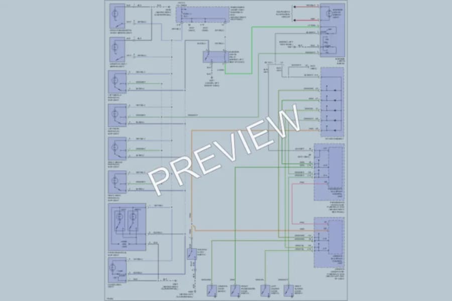 2004 Honda Odyssey Interior Lights wiring diagram preview