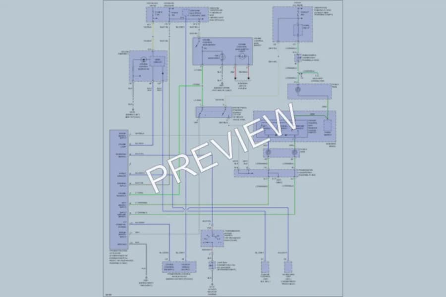 2004 Honda Pilot Cruise Control wiring diagram preview