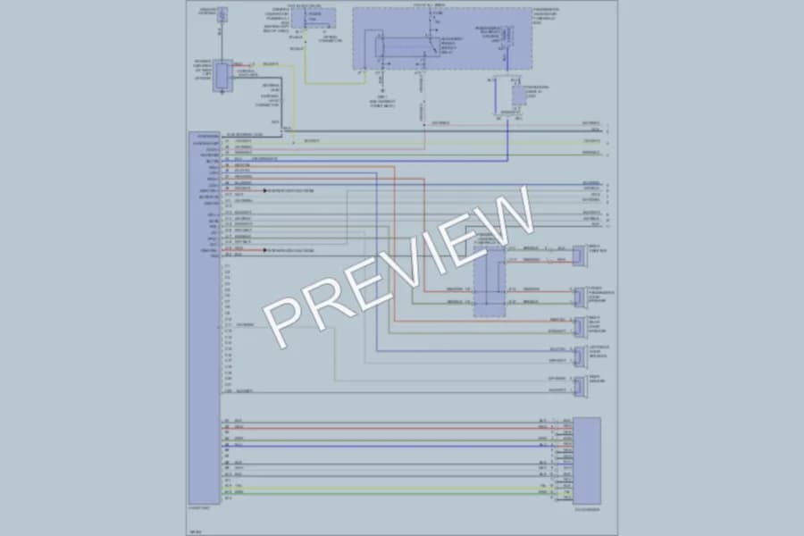 2004 Honda Pilot Radio wiring diagram preview