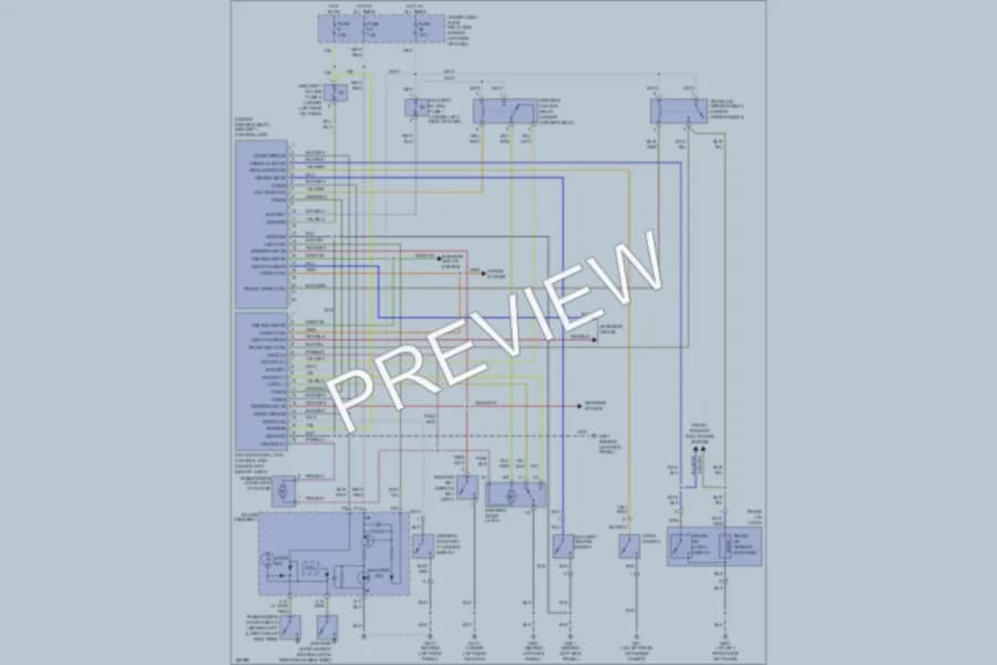 2004 Honda S2000 Anti Theft wiring diagram preview