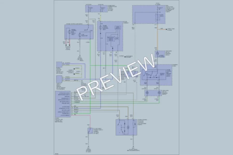 2004 Honda S2000 Cruise Control wiring diagram preview
