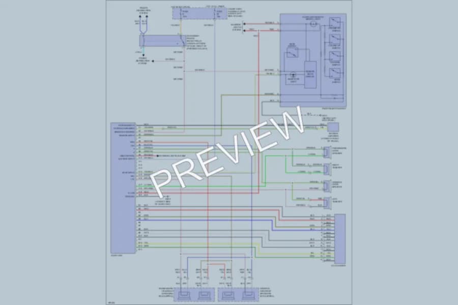 2004 Honda S2000 Radio wiring diagram preview