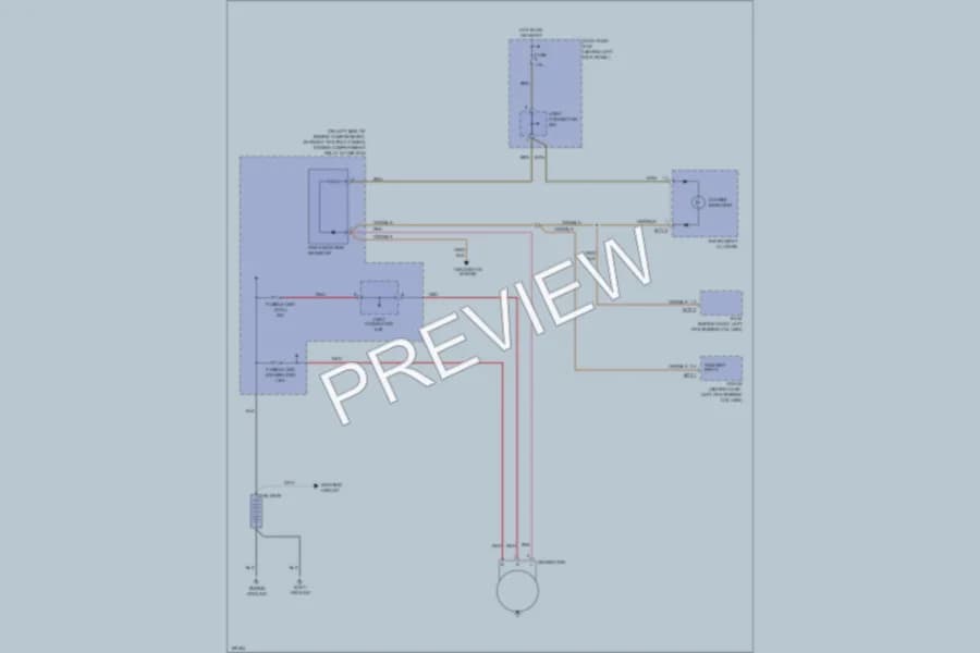 2004 Hyundai Accent Starting Charging wiring diagram preview