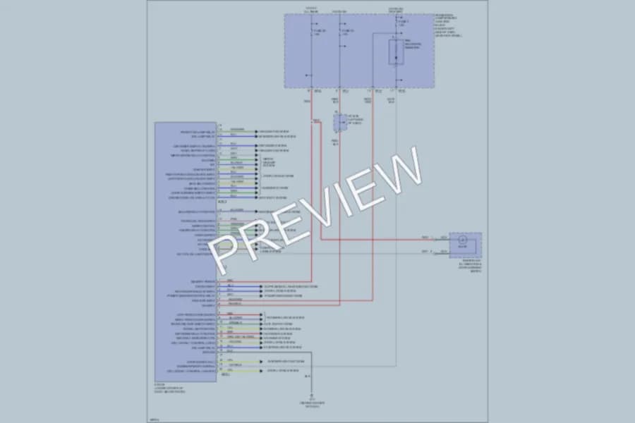 2004 Hyundai Elantra Body Control Modules wiring diagram preview
