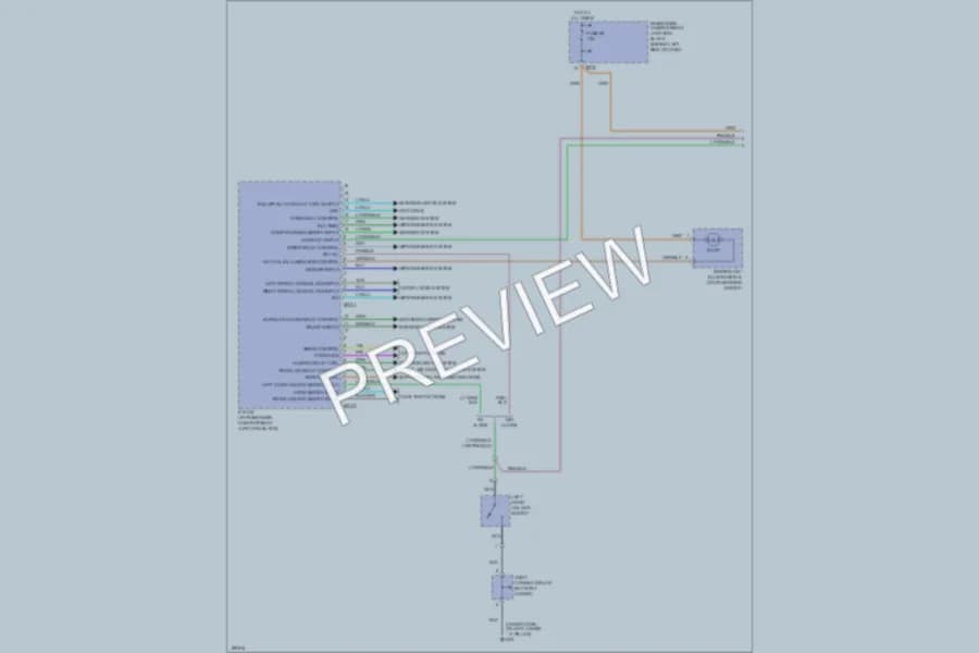 2004 Hyundai Sonata Body Control Modules wiring diagram preview