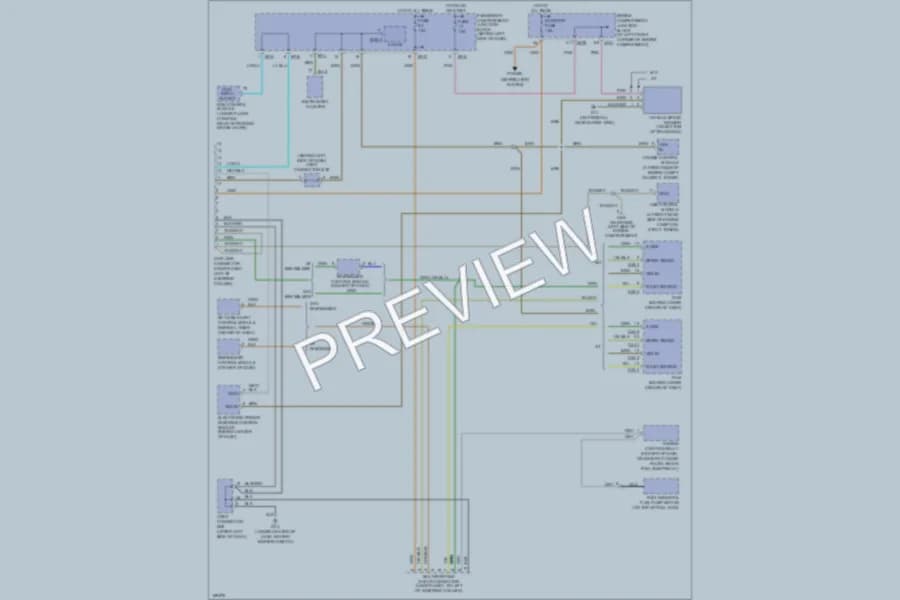 2004 Hyundai Sonata Computer Data Lines wiring diagram preview