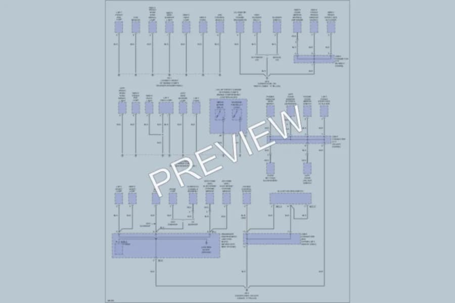 2004 Hyundai Sonata Ground Distribution wiring diagram preview