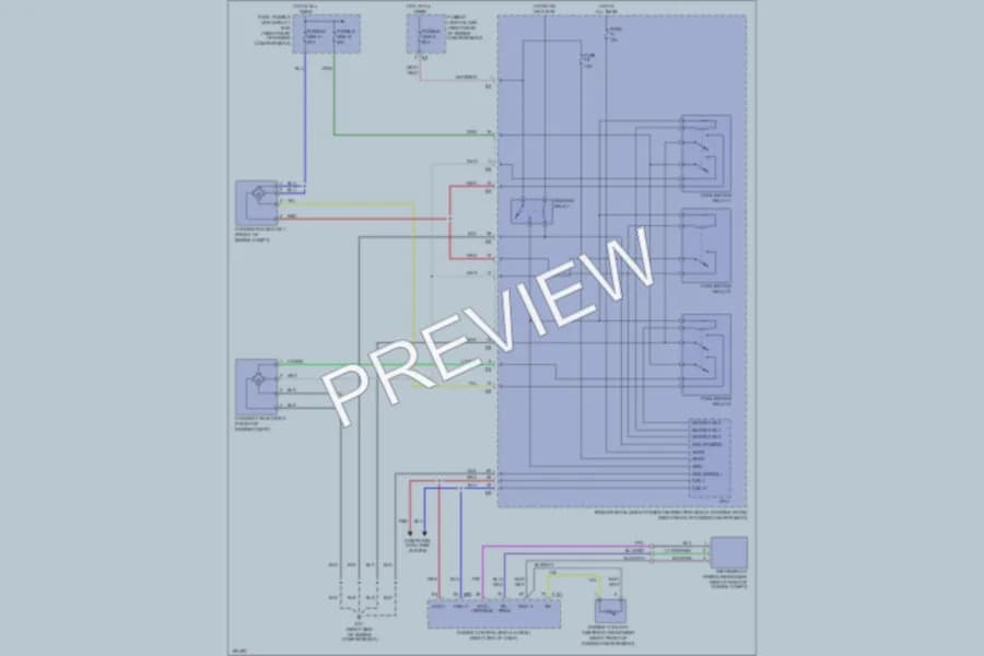 2004 Infiniti FX35 Cooling Fan wiring diagram preview