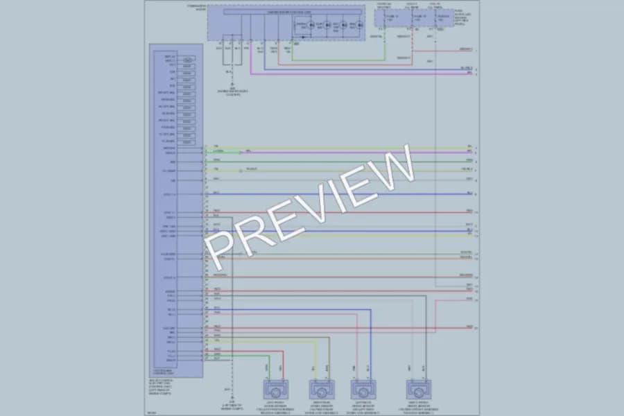 2004 Infiniti FX45 Anti Lock Brakes wiring diagram preview
