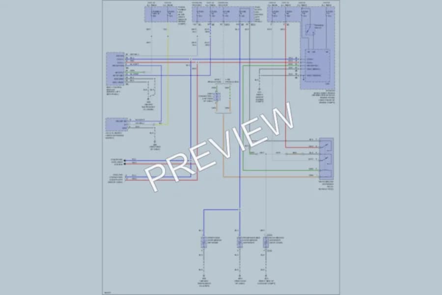 2004 Infiniti FX45 Defoggers wiring diagram preview